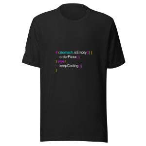 stomach.isEmpty - Programmer's Edition | Heavy Cotton T-Shirt