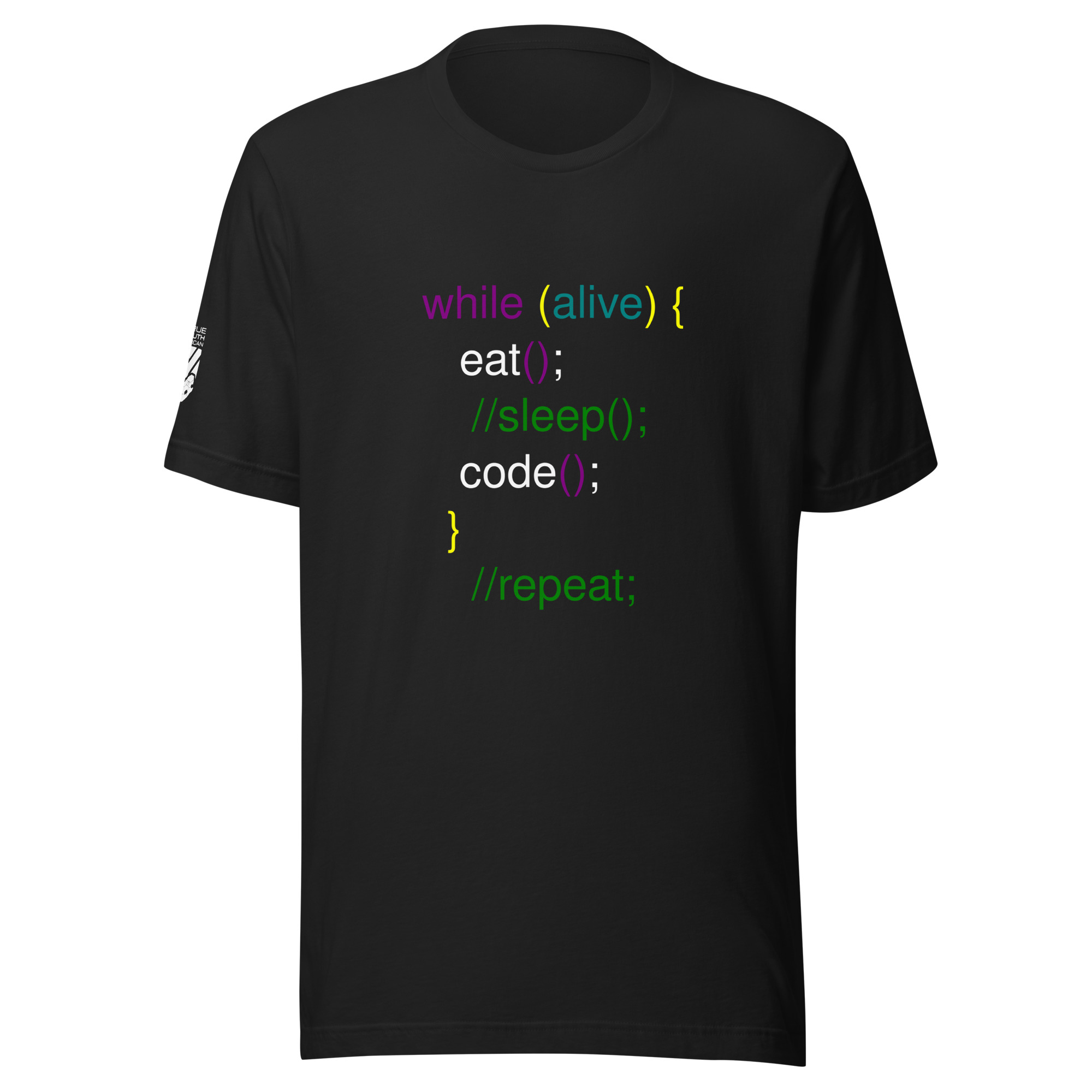 While(Alive) - programmer's Edition | Heavy Cotton T-Shirt