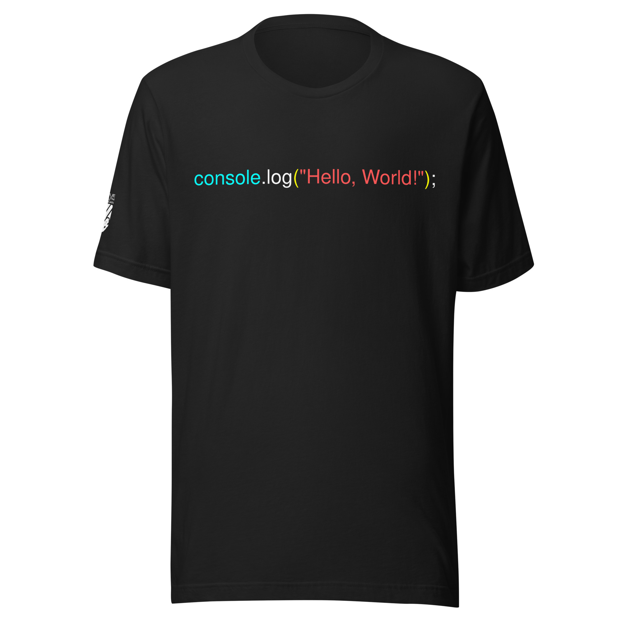 Hello World JS - Programmer's Edition | Heavy Cotton T-Shirt